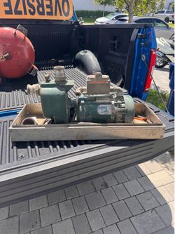 Vintage ITT Marlow / Doerr Explosion-P Transfer Pumps (2 Units)Description: Selling two commercial-grade, heavy-duty self-priming centrifugal utility 