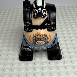 Lego Overwatch Roadhog Big Fig Minifigure Road Hog from 75977 RH77! Incomplete