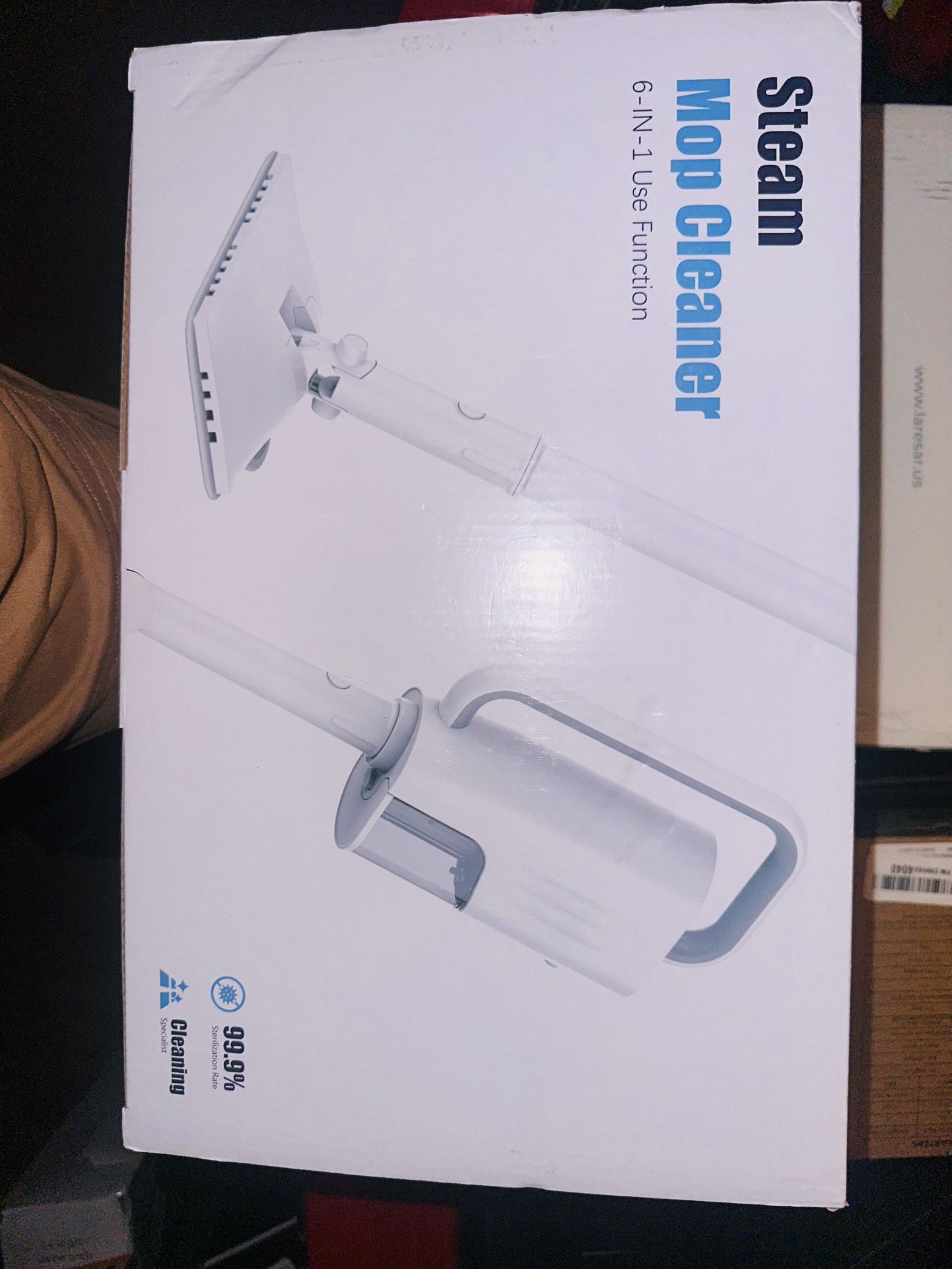 Six In One powerful floor mop, steam cleaner, etc.