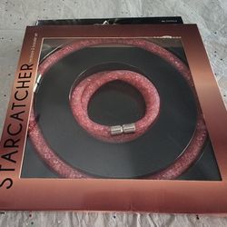 Starcatcher Matching Necklace
& Wrap Bracelet Set W/Magnetic Clasp
