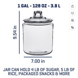 Anchor Jar With Lids 2pack 