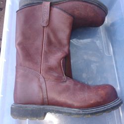 Leather Black Over Kned Boots