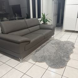 CITY Furniture Modern 3-Seat Sofa  Gray 