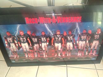 1987 Monsters Of Midway Back With A Vengeance Framed Poster