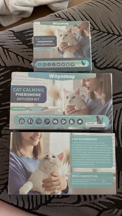 Woyamay Cat Calming Pheromone Diffuser Kit & Refills