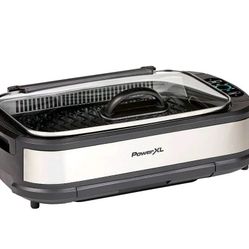 💥Whs $99 PowerXL Smokeless Grill Pro- Silver 🆕️👌