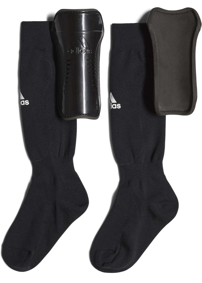 adidas Kids' Performance Sock Shin Guards SMALL @H2-247