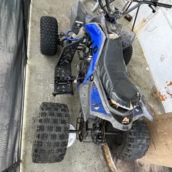 125atv With A Dirtbike Engine 