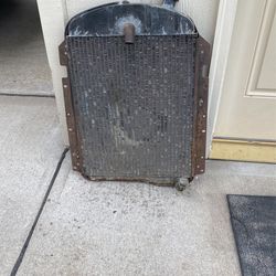 46 through 41 Chevy radiator