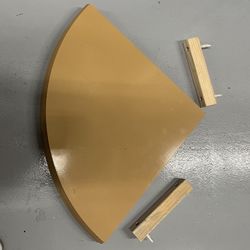 Repisa De Madera De Esquina.