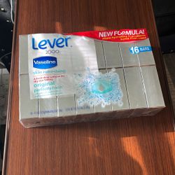 16x Lever 2000 With Vaseline Perfectly Fresh NOS Discontinued Sealed -4.5oz Bars