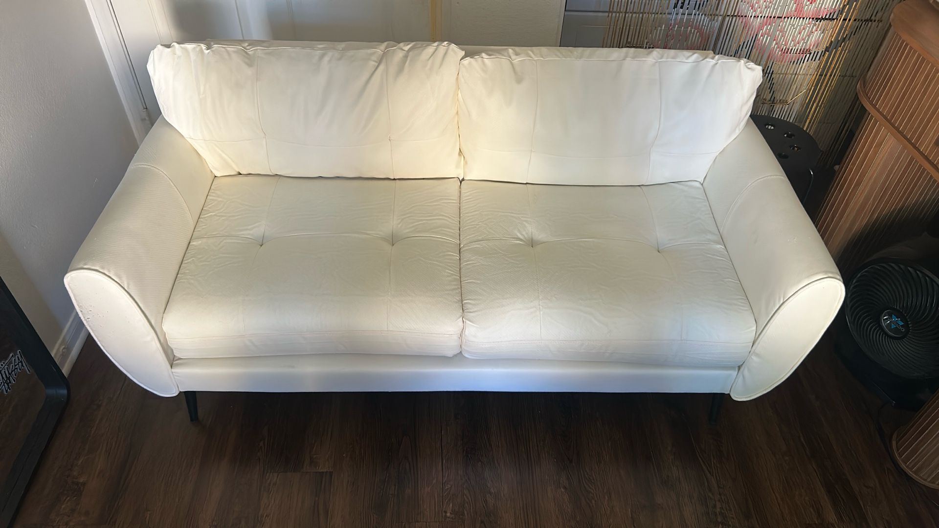 5”2 Inch White Couch