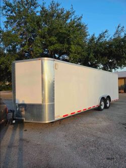 Heavy Duty Enclosed Trailer 10k Axels 8.5 x 24 + 2V-Nose