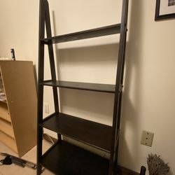 Black 4 Tiered Bookshelf Very Chic