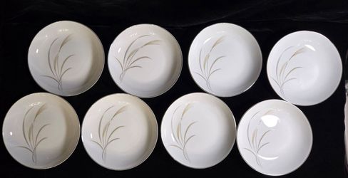 Mikasa fine china Tahiti pattern 8307 Salad Plates, set of 8