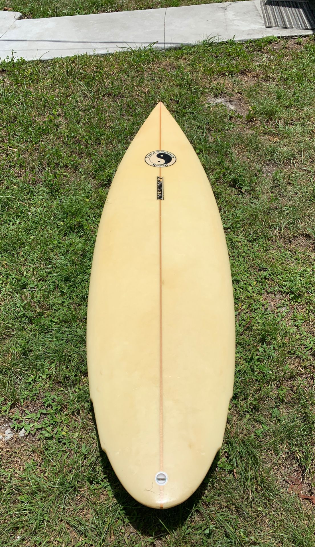 Town & Country 7’2” J. Johnson shaped Hawaii