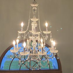 Vintage Crystal Chandelier
