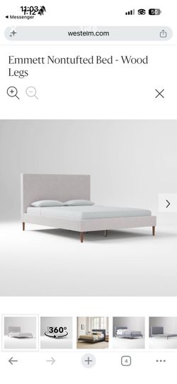 West elm Emmett bed