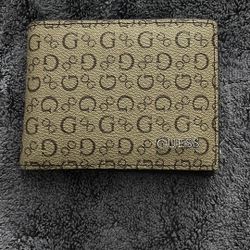 Guess Wallet With Attached Id Holder 