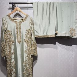 Formal Shalwar Kameez 3 Pc Suit 