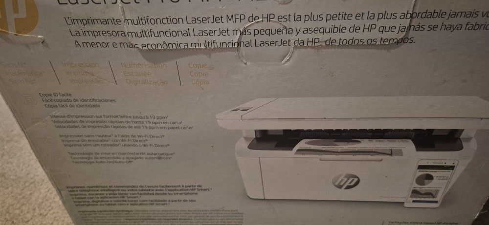 HP Laser Jet Pro MFPM28w Pinter