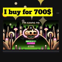 Edc 3 Day Ticket 2026