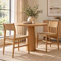 60% OFF NEW IN BOX - 2 Oak Wood Dining Chairs - $199 Each π Delivery Available