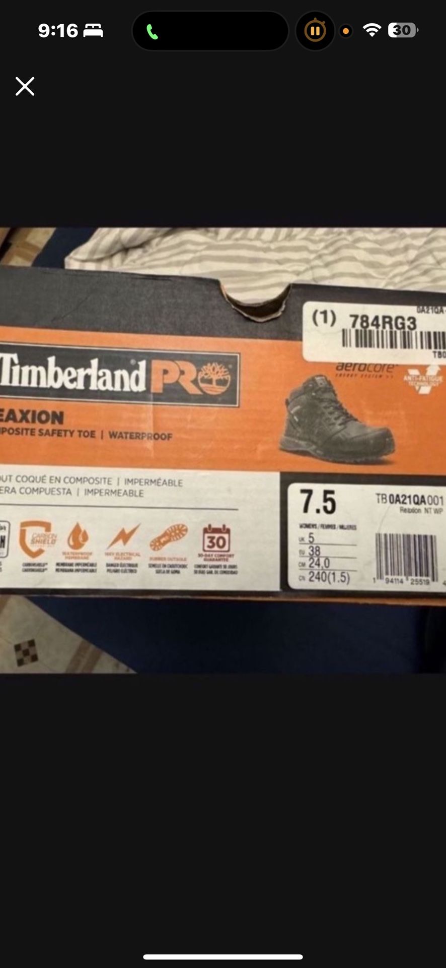 Women’s New Composite Toed Boots