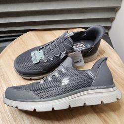 S Sport Skechers Men Size 7 Moralis Step In Elastic Sneaker