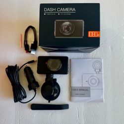 Dash Camera for Car - 3 Inch 1080P IPS Touchscreen Car Camera - G-Sensor/Loop Recording / 24H/150° Wide Angle/Exposure Compensation/Support TF Card