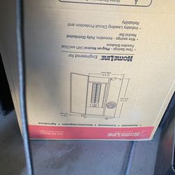 200 AMP BREAKER PANEL WITH METER PAN