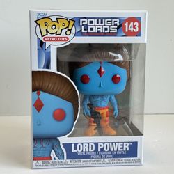 143 Lord Power Funko Pop Retro Toys Power Lords MIB