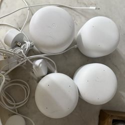 Google Nest WiFi l One Router & three extenders  