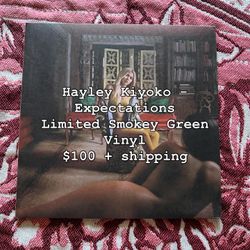 Heyley Kiyoko Expectations Green Vinyl
