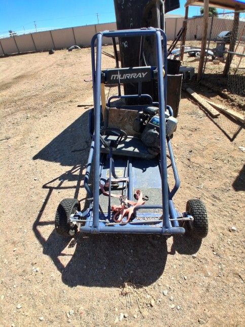 Murray Go Kart Frame With Engine.