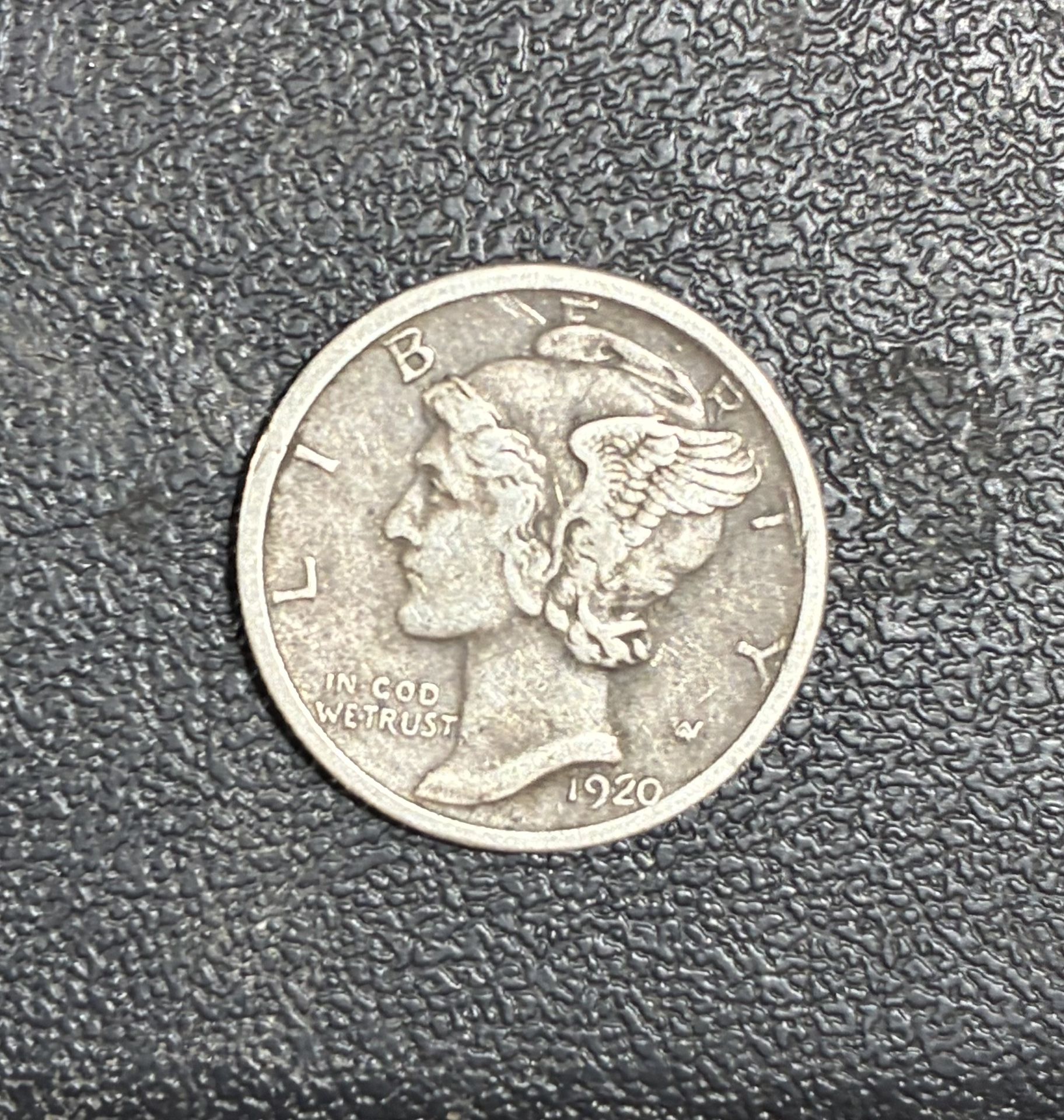 1920 D Mercury Dime