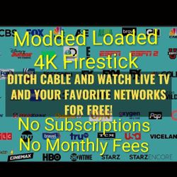 4k Fire Streaming Device Loaded Stick Tested Ready To Go 