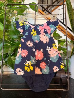 Baby Girl Flower jumper