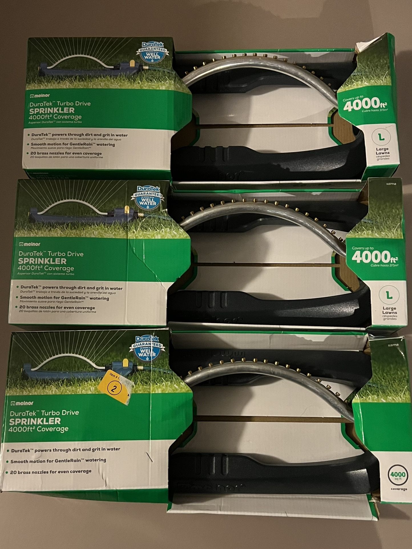 3 Duratek Sprinklers