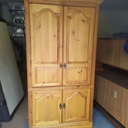 Armoire / TV Cabinet / Storage Pine