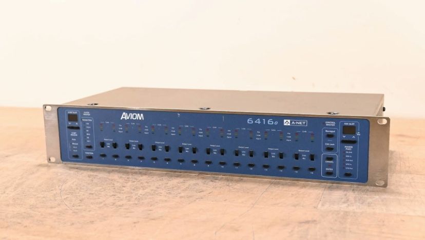 Aviom 6416o v.2 A-Net 16-Channel Analog Mic/Line-Level Output Module