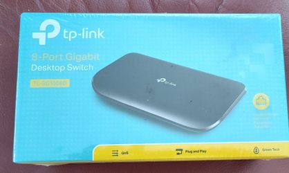 New, Sealed: TP-Link 8-Port Gigabit Desktop Switch
Model TL-SG1008D