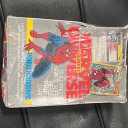 Unopened Wax Marvel Trading Cards