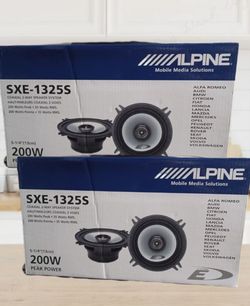 ///////Alpine 5¼"  Speakers