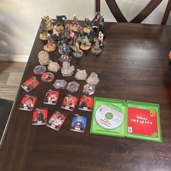 20 Disney Infinity Characters With Worlds And Power Ups With Xbox One Disney Infinity 3.0 Game