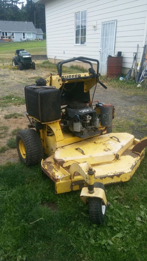 Great Dane super surfer stand on zero turn mower for Sale in Charlotte, NC  - OfferUp