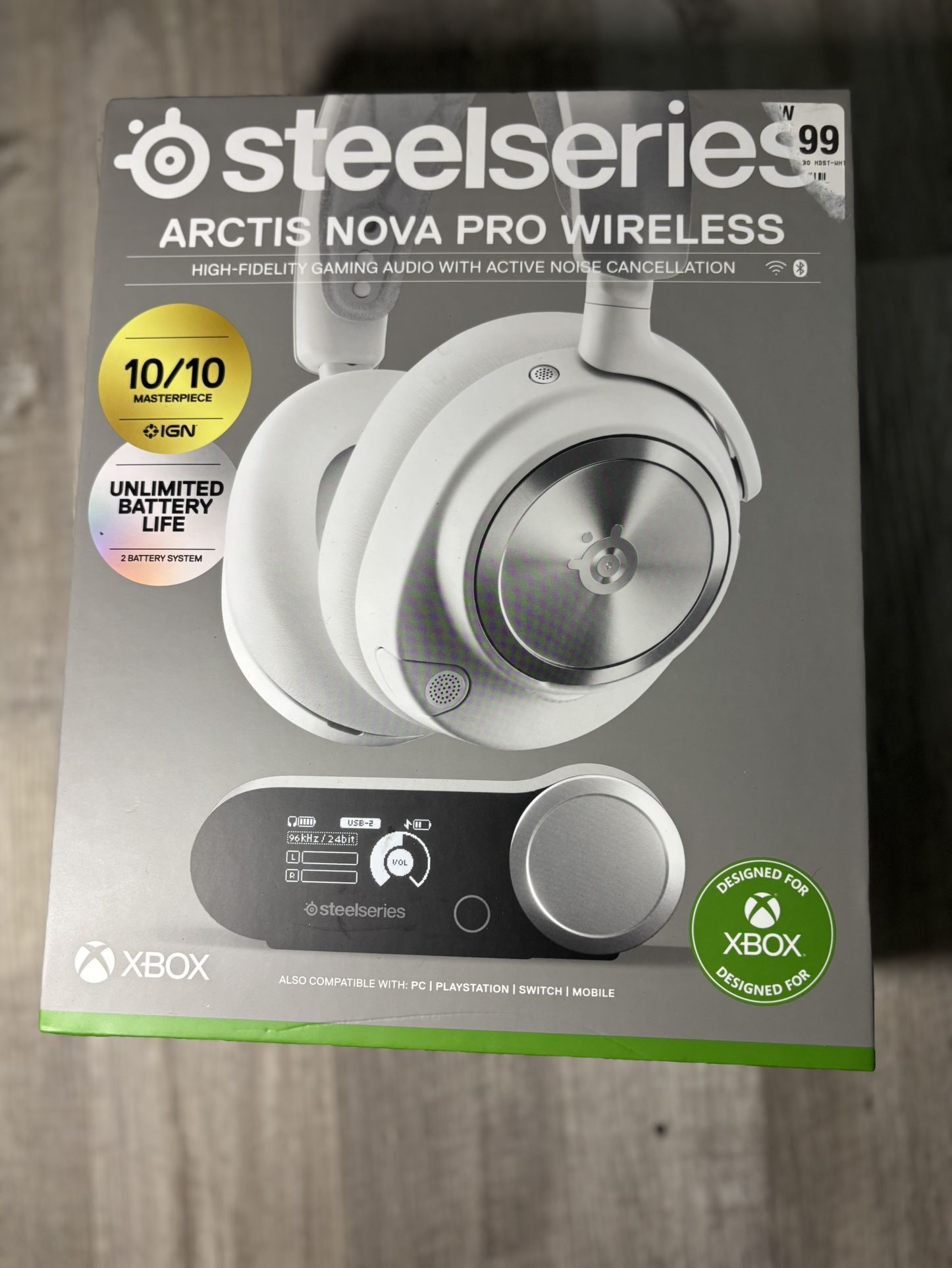 ๐ง SteelSeries Arctis Nova Pro Wireless Gaming Headset - WHITE - Like New! ๐ฅ