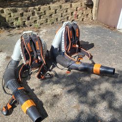 2 Stihl 800 Plowers