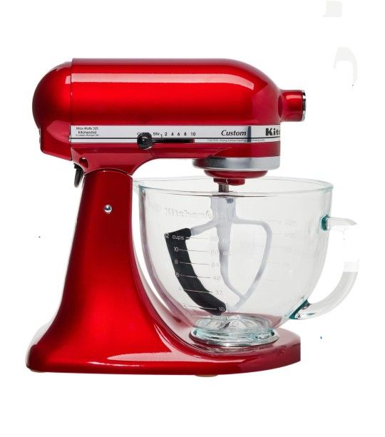 KitchenAid Tilt-head Stand Mixer 5Qt Glass Bowl