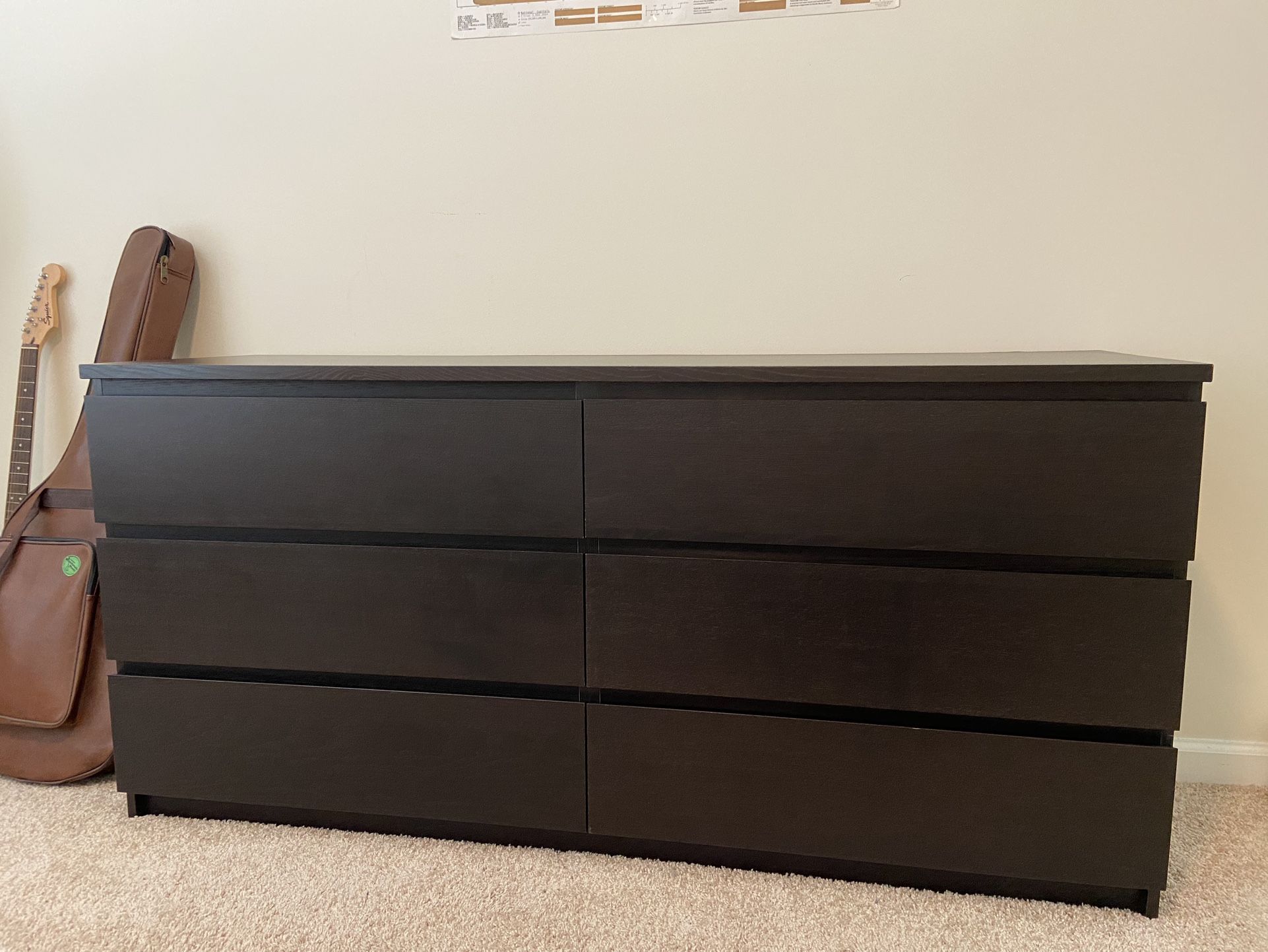 IKEA Malm 6-drawer Dresser